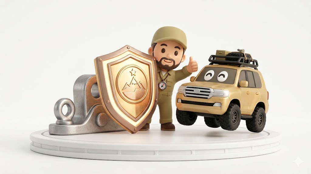 ランクル200ヒッチメンバー検討中へ｜10万エアロ切断の罠