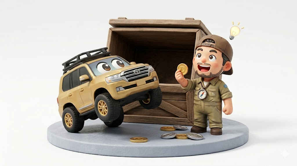 【悲報】ランクル200収納ゼロの罠|数千円でスマホ増設の正解