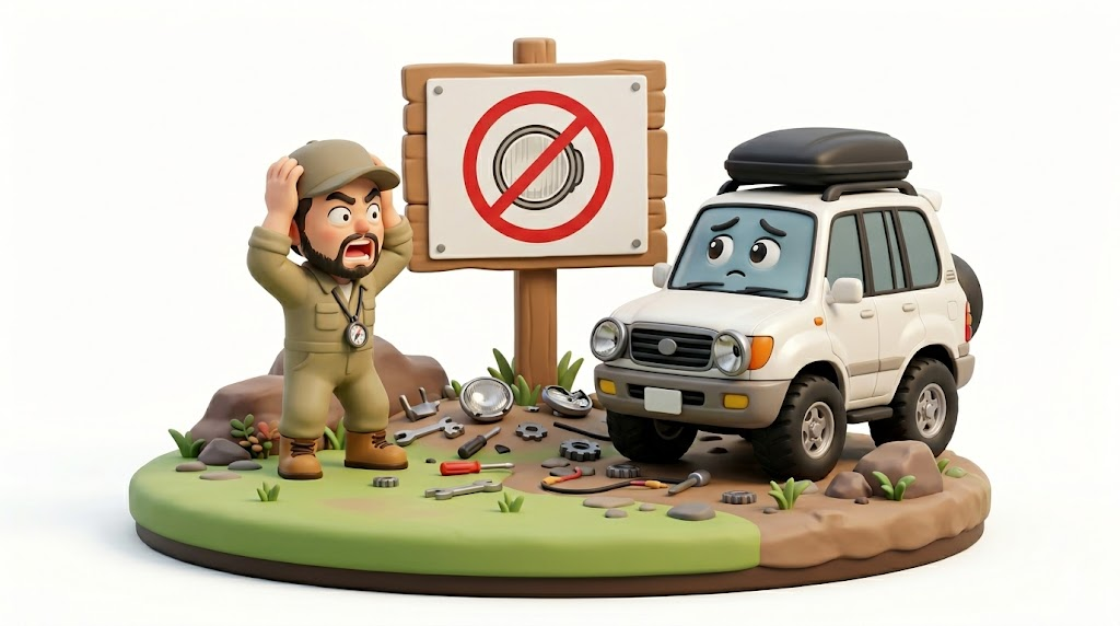 ランクル100カスタムの罠|購入前必見!自作は100万損する地獄