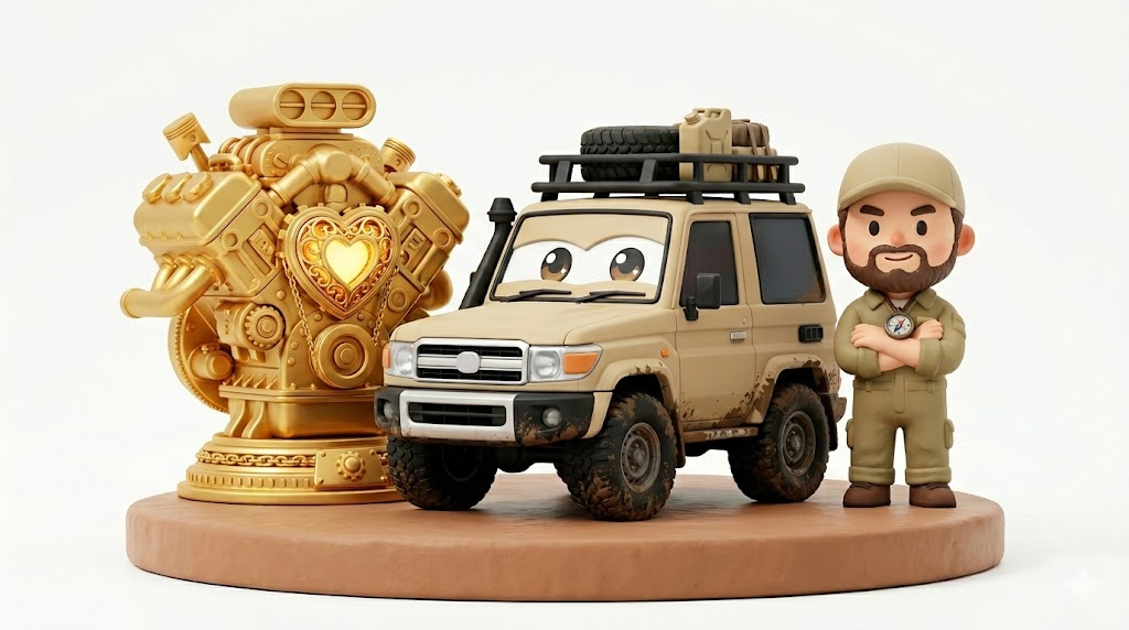 ランクル70エンジン【中古の罠】50万kmオーナーが耐久性を暴露