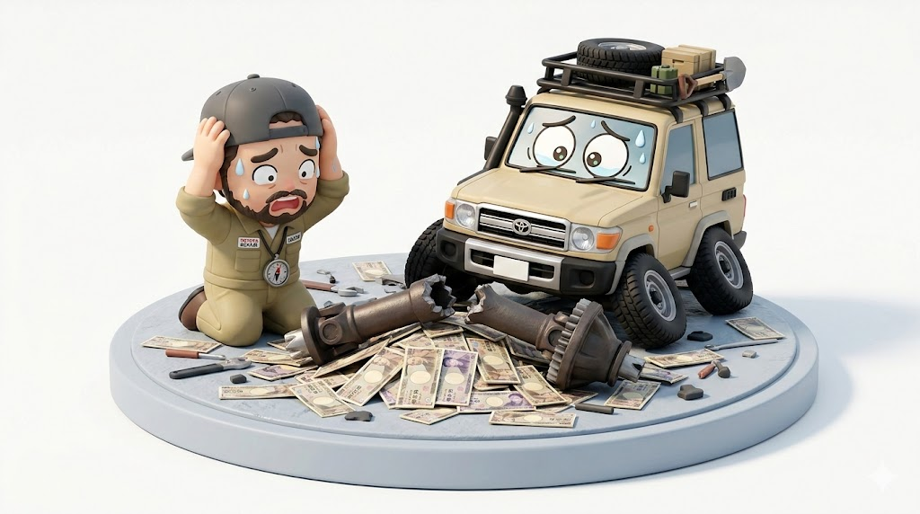 ランクル70デフロックは街乗り不要？中古必見【後付け35万円の罠】