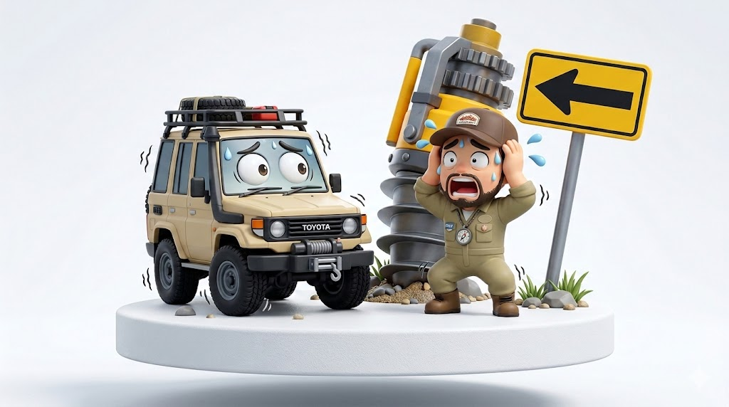 ランクル70シュノーケル【警告】90mm穴の罠｜取付前の最終結論