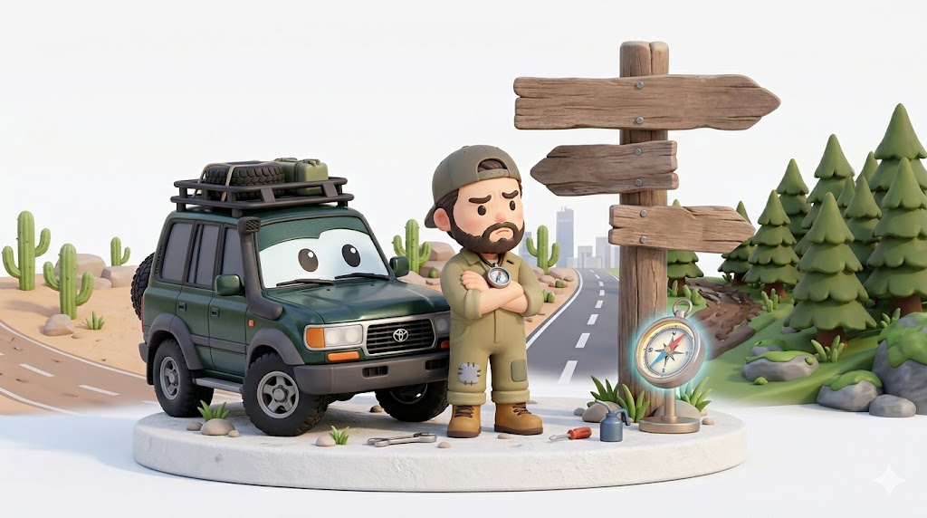 ランクル80・100・60違い【悲報】修理30万の罠と中古の正解