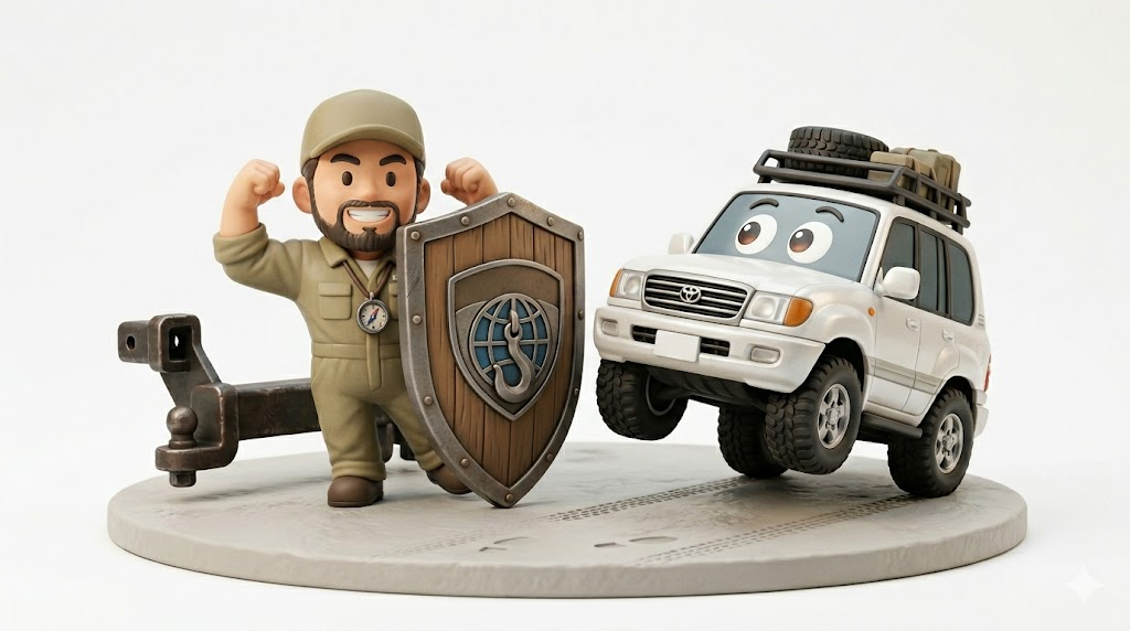 ランクル100ヒッチメンバーの罠｜牽引予定者へ！20万円の悲報