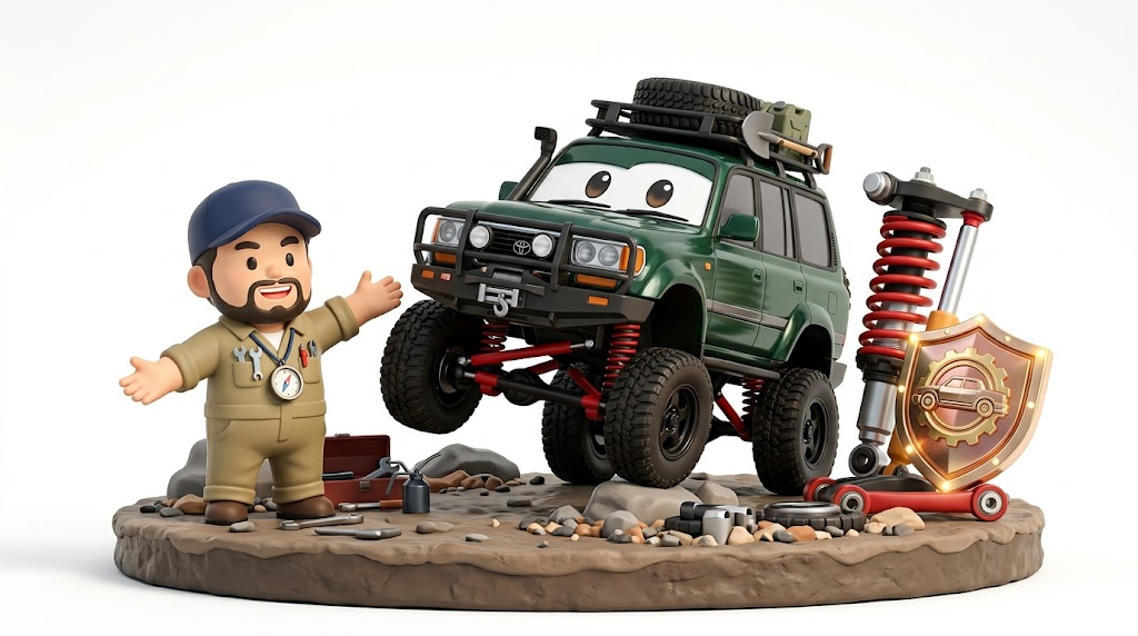 ランクル80リフトアップ費用【警告】バネだけは罠！オーナーの正解