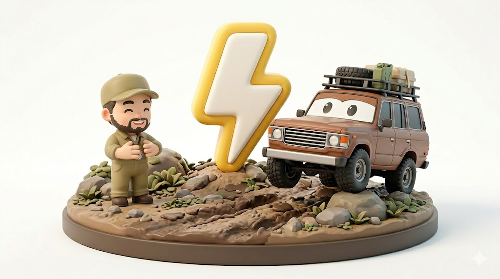 ランクル60乗り心地【悲報】家族の不満！部品代数千円から始める突き上げ対策