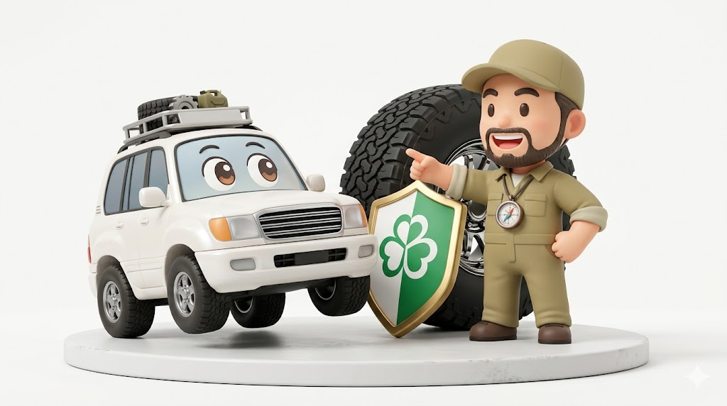 ランクル100タイヤ【暴露】MTは地獄｜ナロー化235の正解