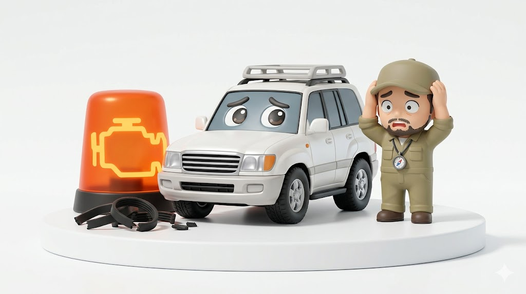 ランクル100タイミングベルト交換費用15万【警告】ケチる末路