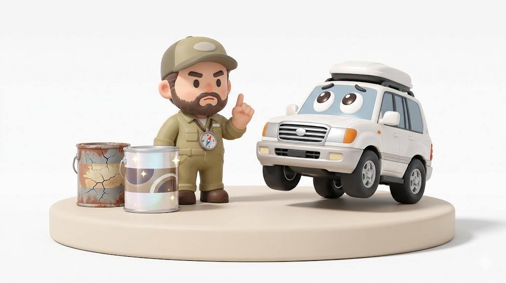 ランクル100オールペン費用|【暴露】格安30万の罠と色替えの正解