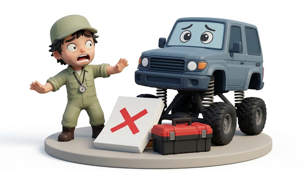 衝撃の事実!ランクル250リフトアップ費用と車検の罠!後悔しない最適解